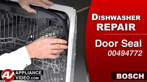 test front seal on dishwasher|dishwasher leaking seal repair.